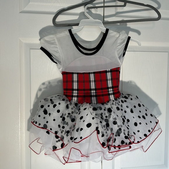 DÁLMATIAN PRINT DANCE COSTUME - Picture 3 of 8